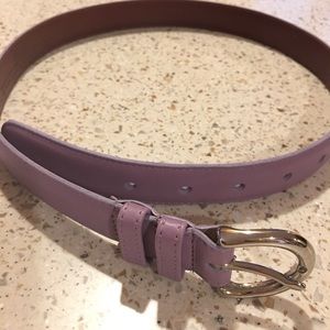 Coach lavender belt